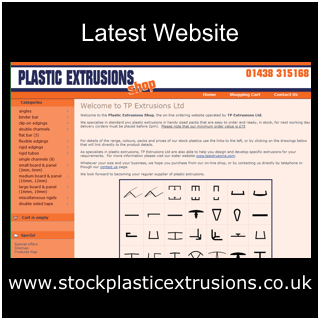 Latest Website - www.stockplasticextrusions.co.uk
